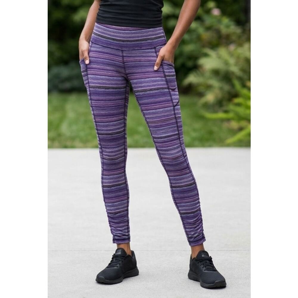 Lululemon Speed Tight IV Space Dye Twist Ultra Violet Multi / Black Size 4
